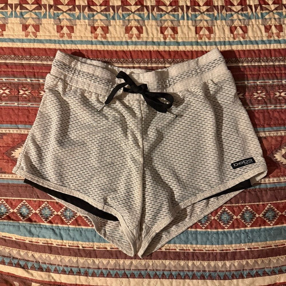 Bebe sport running shorts size small